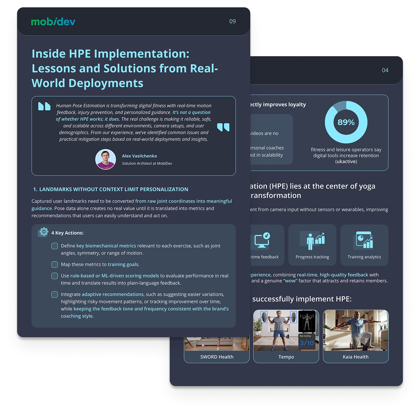 web use case page