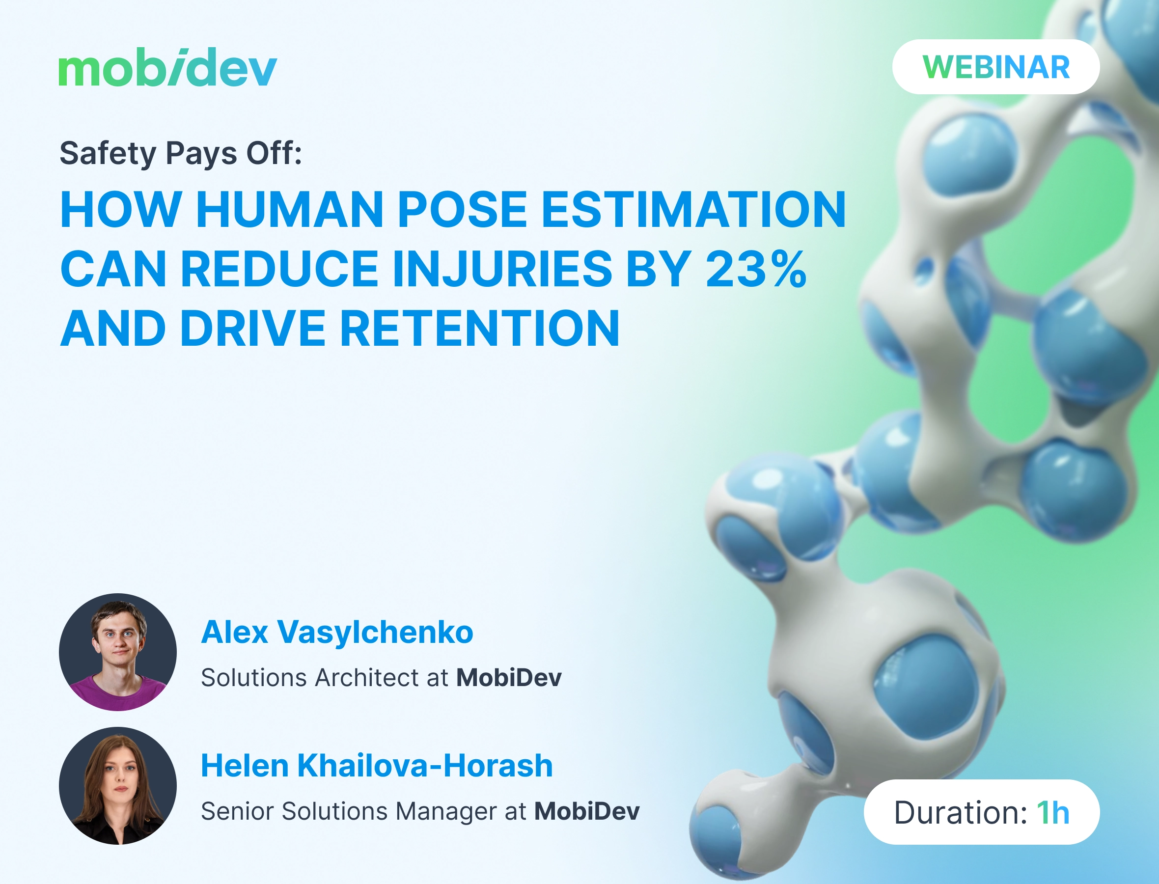 Human pose estimation webinar